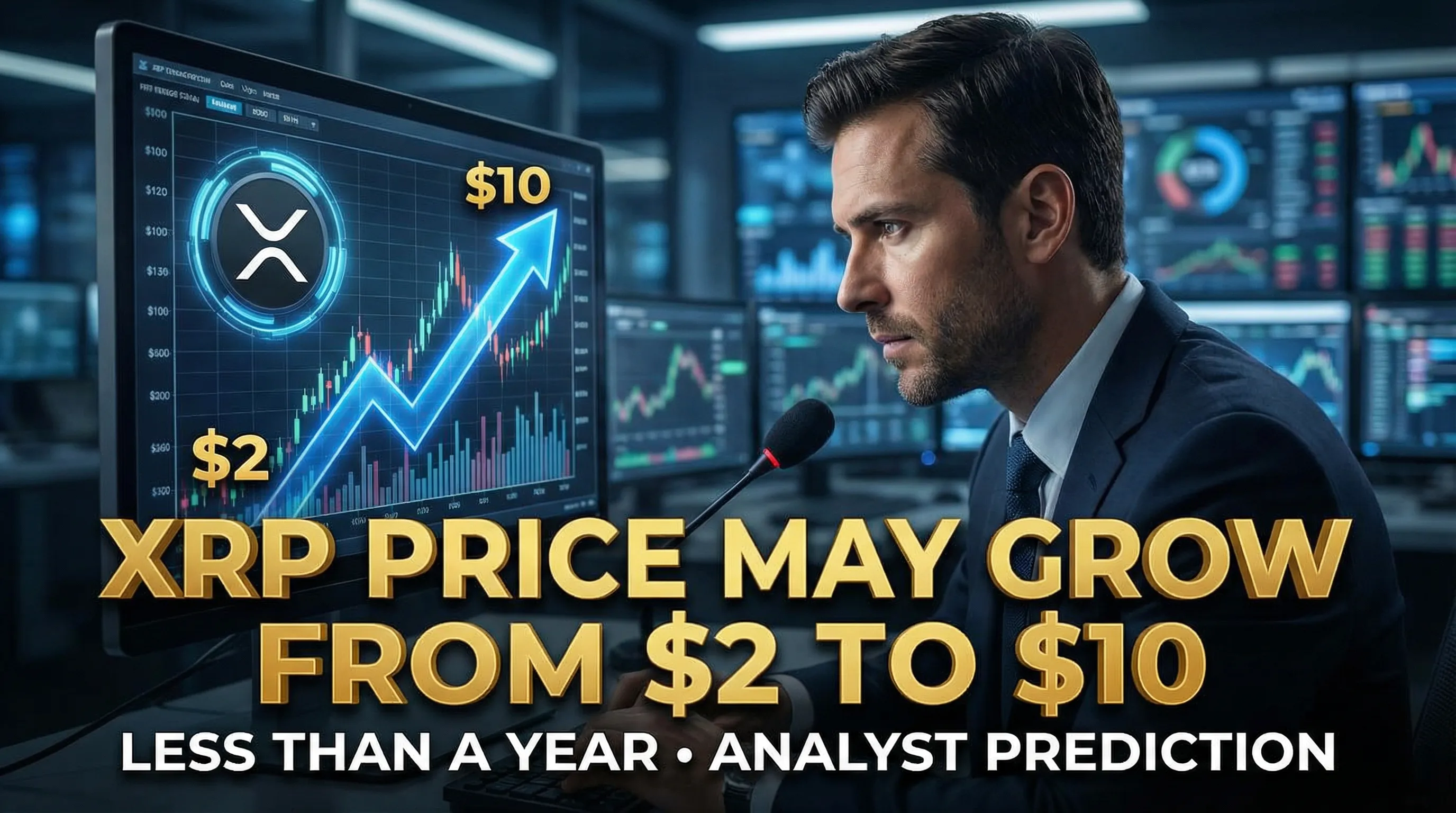 Analyst Forecasts XRP Price Surge to $10 Within a Year