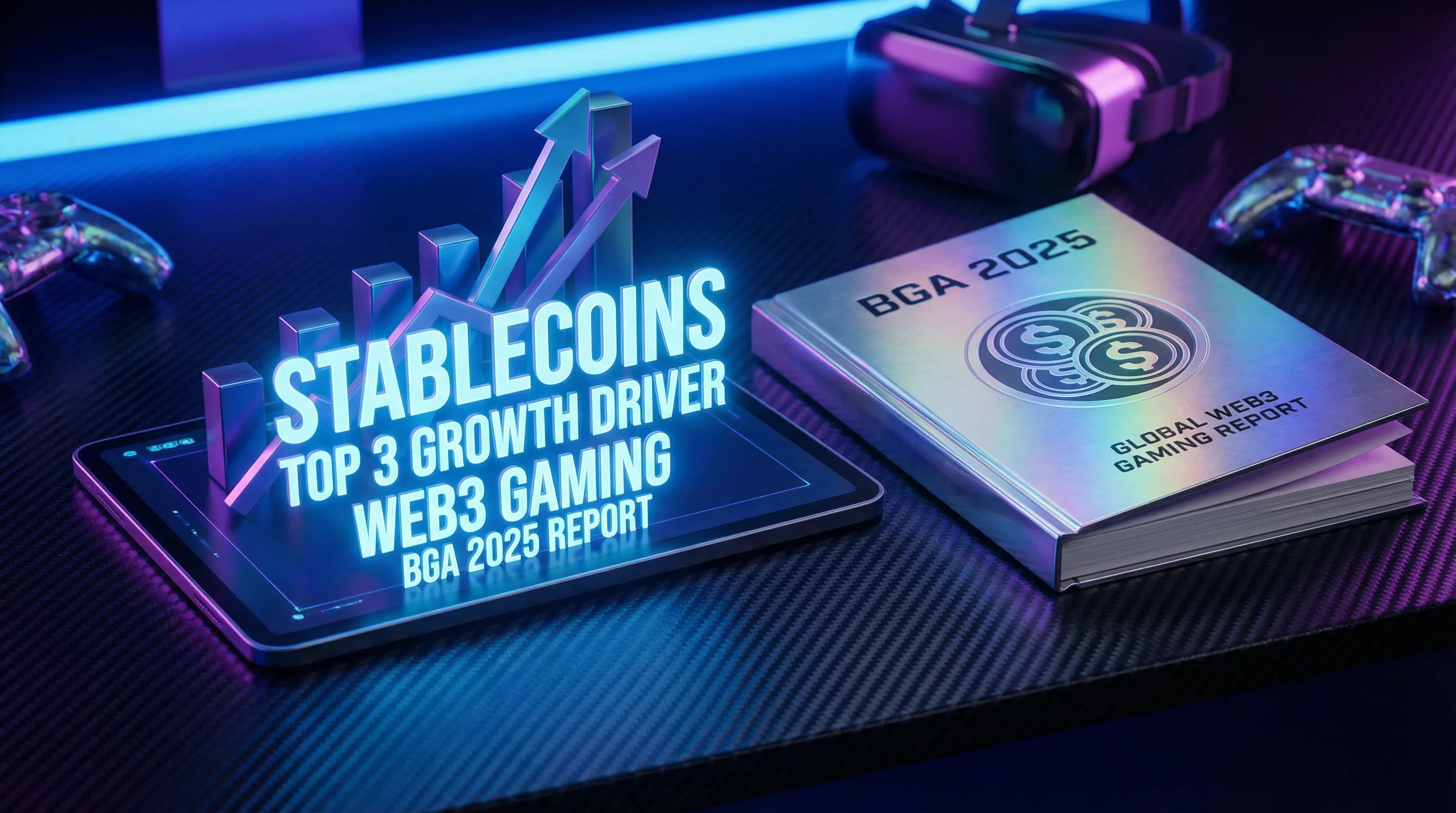 Stablecoins Rank Among Top 3 Catalysts for Web3 Gaming Growth, BGA 2025 Report Reveals