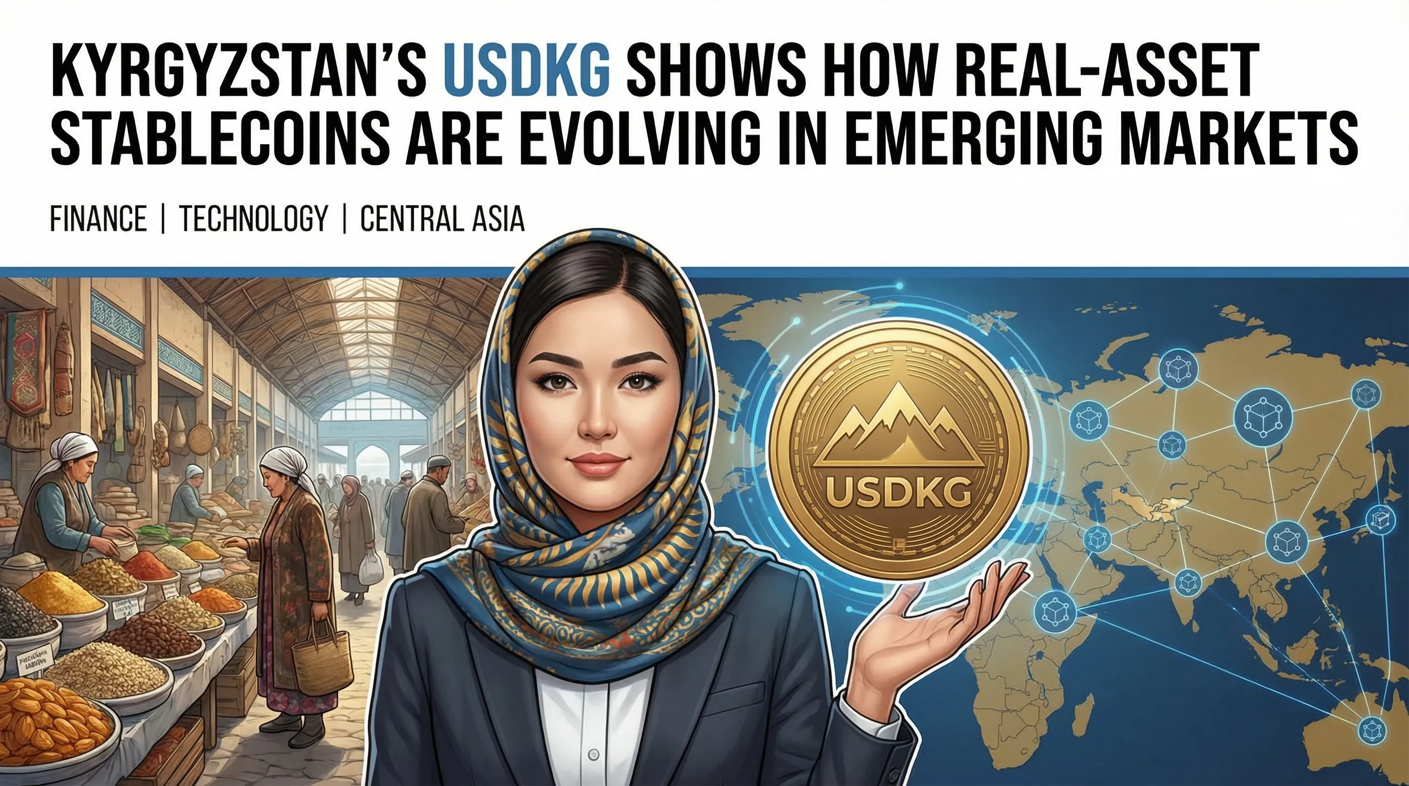 USDKG: How Kyrgyzstan's Gold-Backed Dollar Stablecoin is Redefining Finance in Emerging Economies