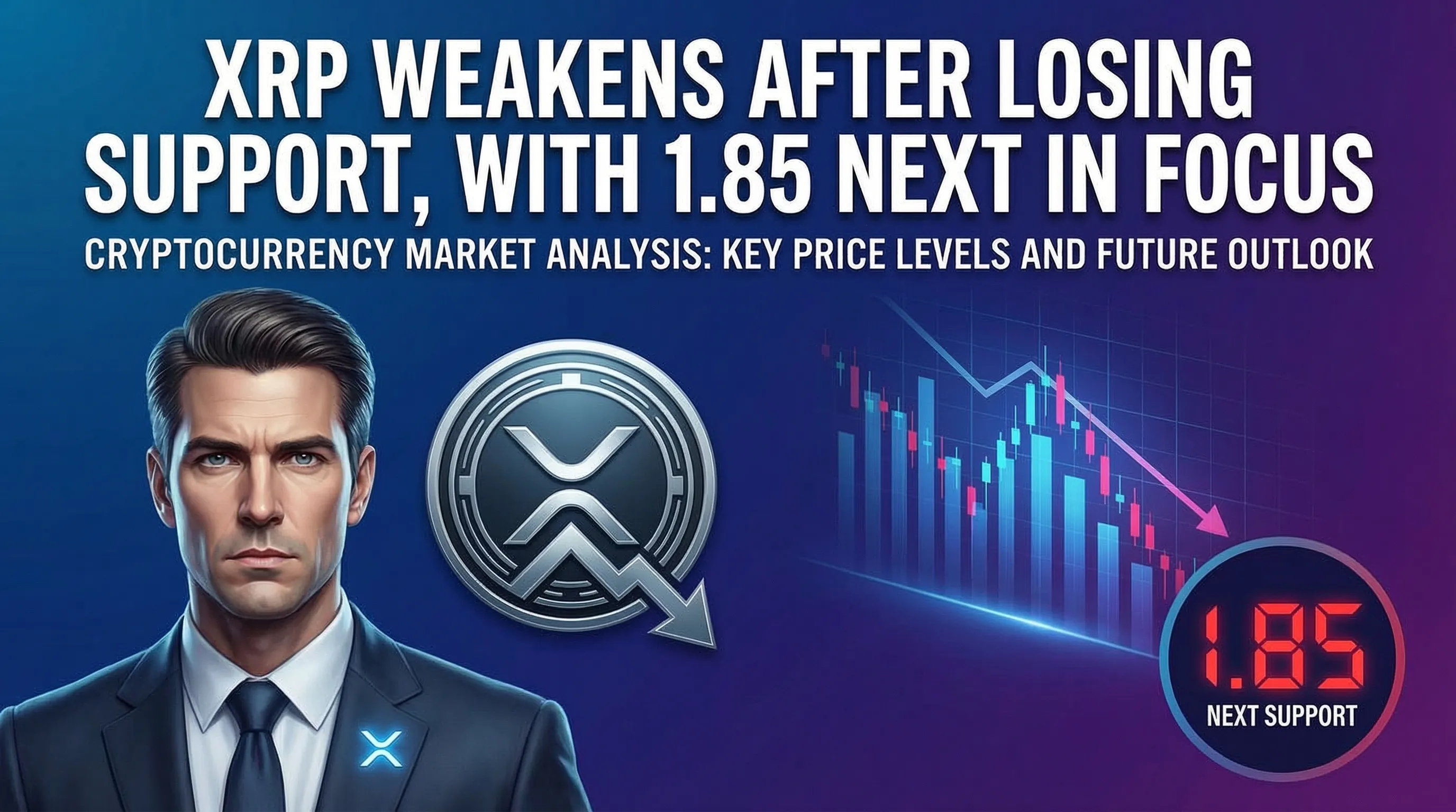 XRP Price Analysis: Breakdown Below $1.87 Puts $1.85 Target in View