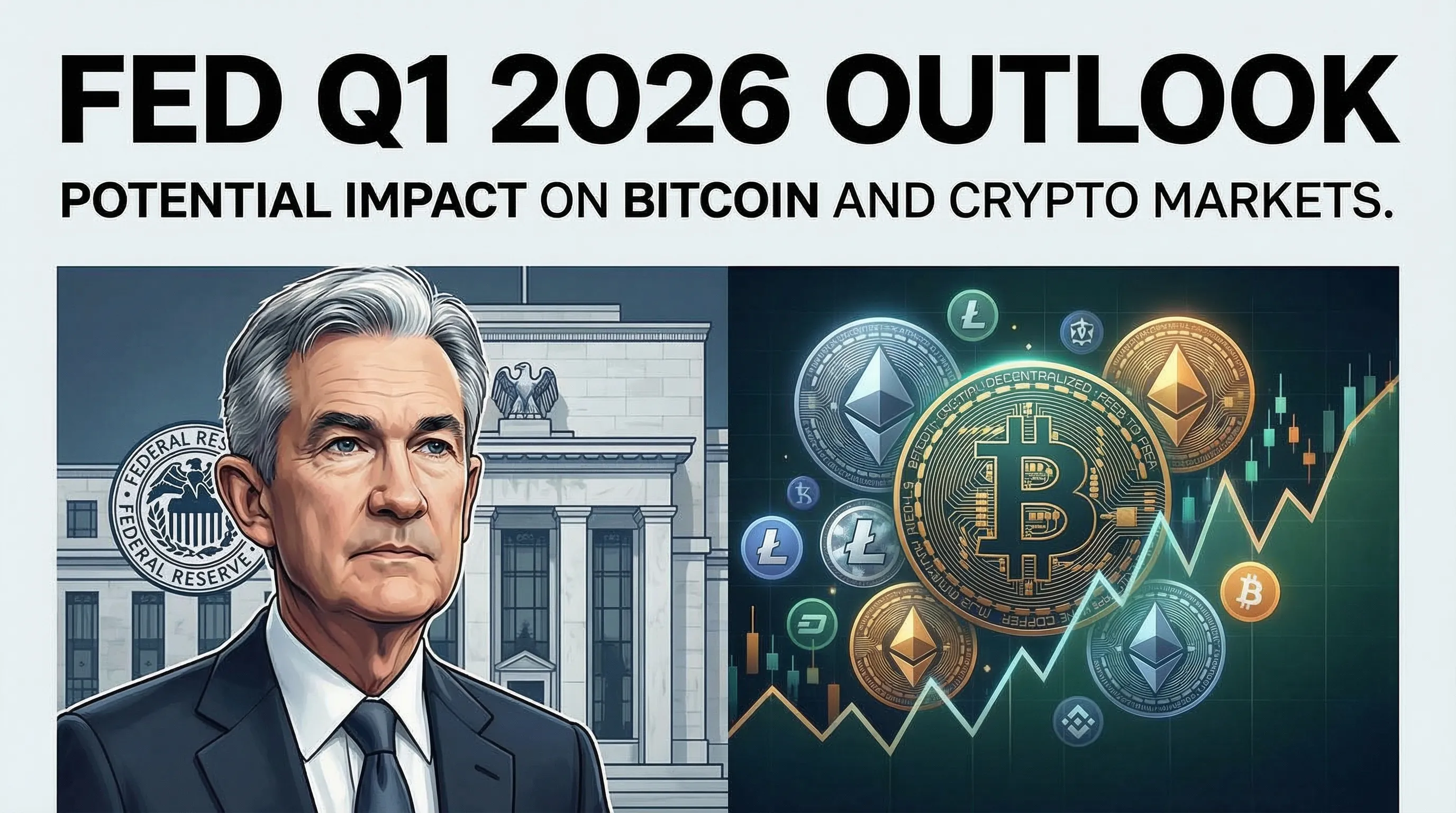 Navigating the Fed's 2026 Pivot: A Crypto Market Forecast for Bitcoin and Ethereum