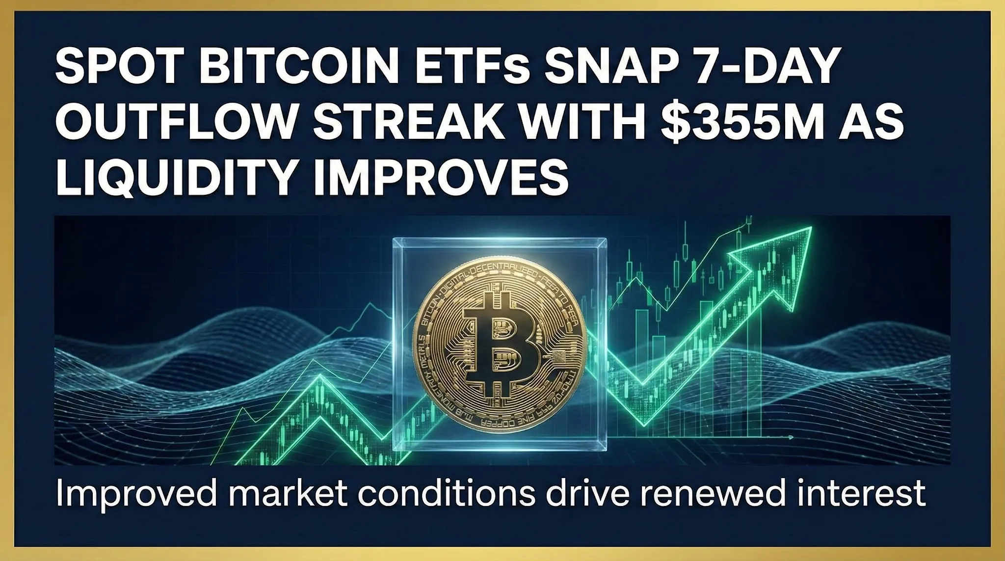 Bitcoin ETF Reversal: $355 Million Inflow Signals Market Confidence and Liquidity Shift